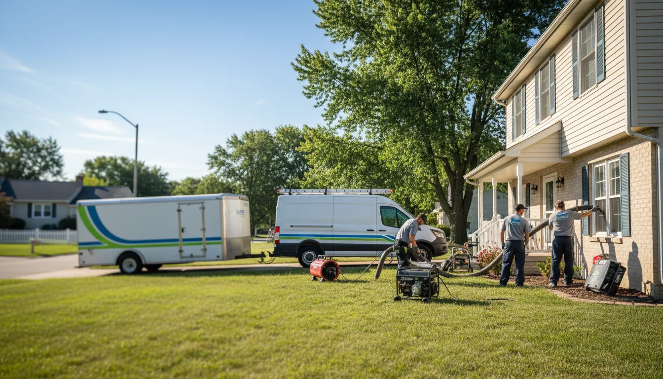 Flooded Basement Restoration And Cleanup With Repair in Bucklin, KS near me